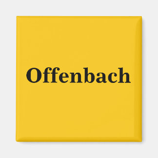 Offenbach imán escudo oro Gleb
