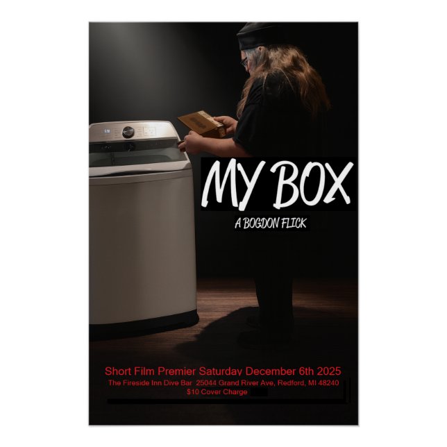 Official Bogdon My Box Movie Poster (Anverso)