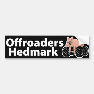Offroaders Hedmark - negro de la pegatina para el