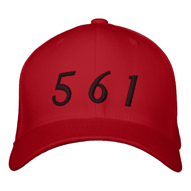 oficial 561 gorra bordado (Anverso)