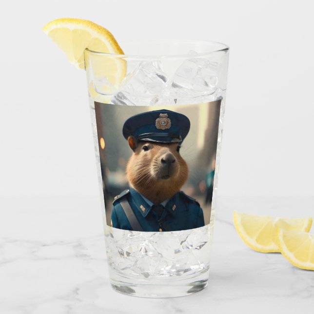 Oficial Capybara: Manteniendo la Paz, (Anverso (hielo))