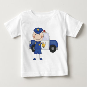 Oficial de policía masculino camisetas y regalos