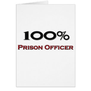Oficial de prisión del 100 por ciento