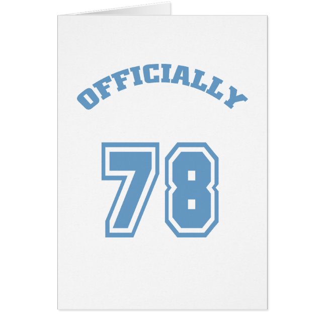 Oficialmente 78 (Frente)