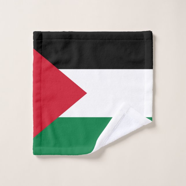 oficialmente bandera del Estado de Palestina (Toallita)