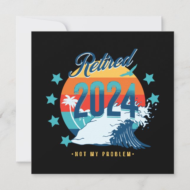 Oficialmente Retirado 2024 (Anverso)