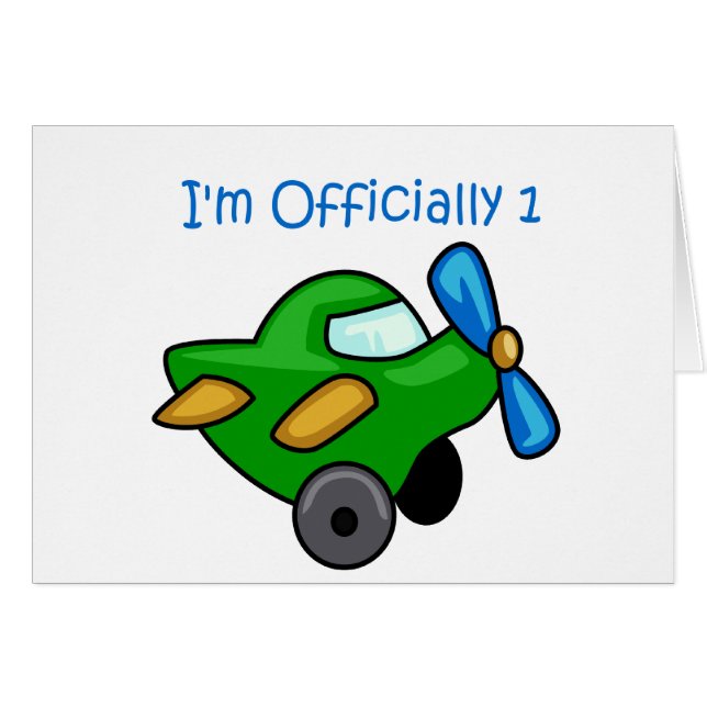 Oficialmente soy 1, Avión Jet (Anverso (Horizontal))
