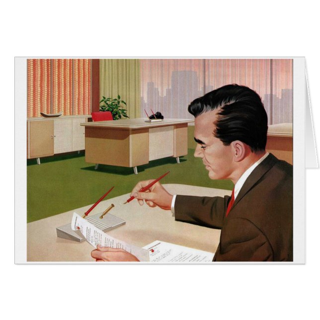 Oficina retra - soy un poco una gran cosa, (Anverso (Horizontal))