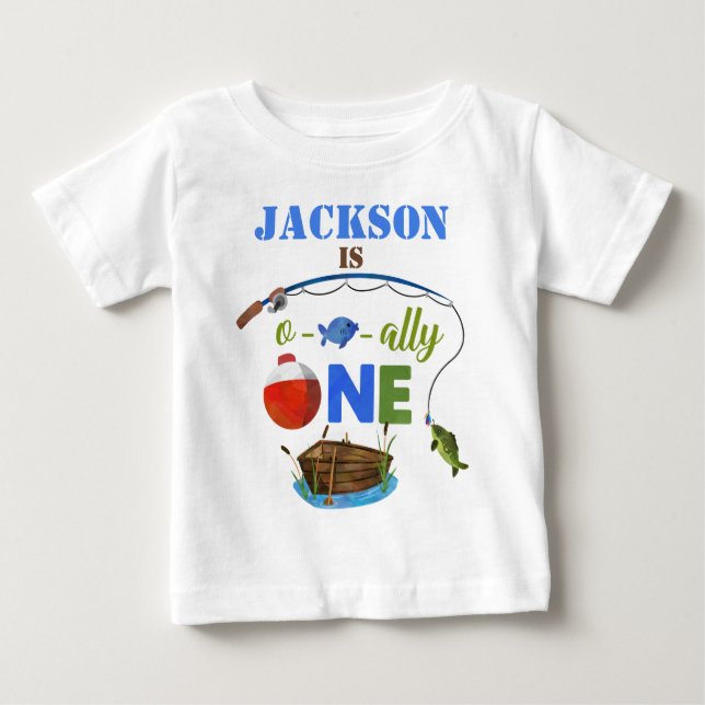 Ofishally ONE camiseta de bebé Camisa de pescador (Anverso)