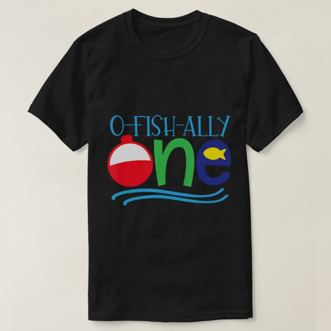 Ofishally UN camiseta de bebé O-fish-ally UNA cami (Diseño del anverso)