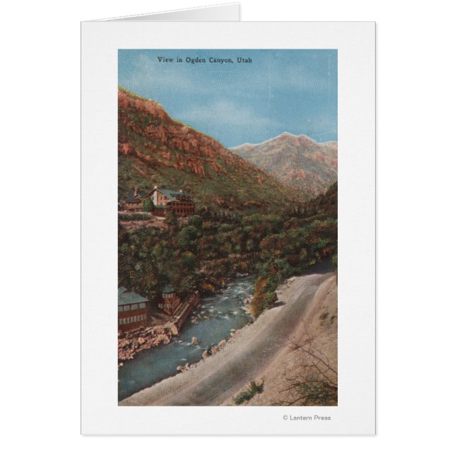 Ogden, Utah - Ogden Canyon View & River (Frente)