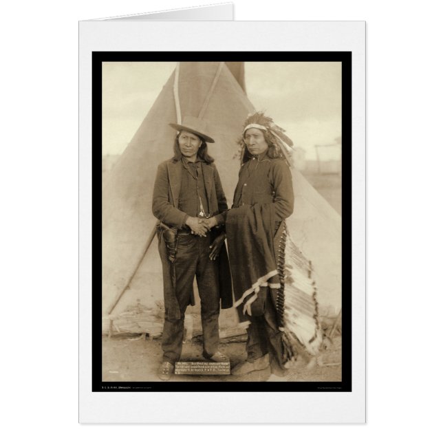 Oglala Chiefs Red Cloud & American Horse SD 1891 (Frente)