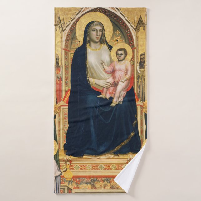 Ognissanti Madonna, Giotto, 1306-1310 (Toalla de baño)