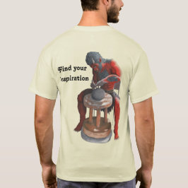 Ogro haciendo camiseta de arte de fantasía japones