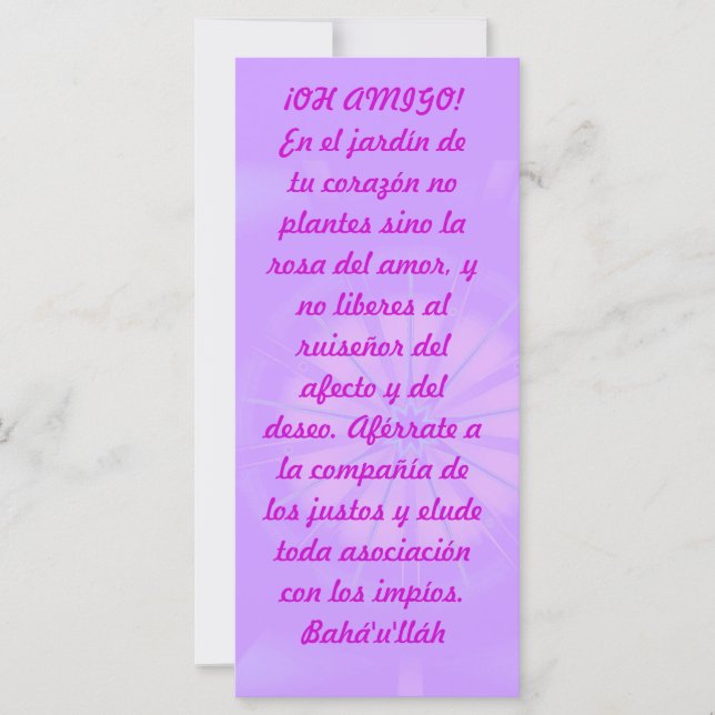 ¡OH AMIGO! (Anverso)