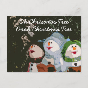 Oh Árbol de Navidad Navidades que cargan a Snowmen
