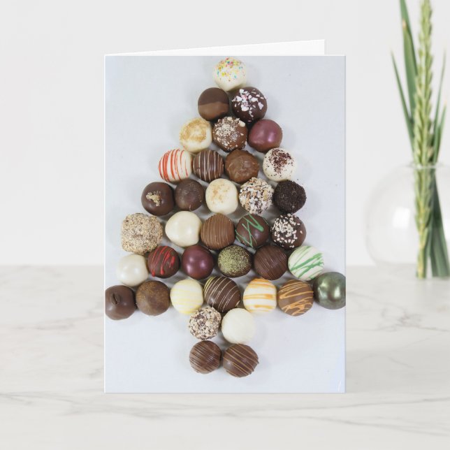 Oh árbol de navidad - tarjeta de Navidad (Anverso)