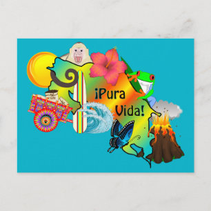 Oh Así es la postal de Costa Rica