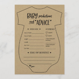 Oh Baby Kraft Predicciones y Tarjeta de Consejos