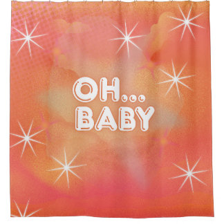 Oh Baby Retro Shower Cortina