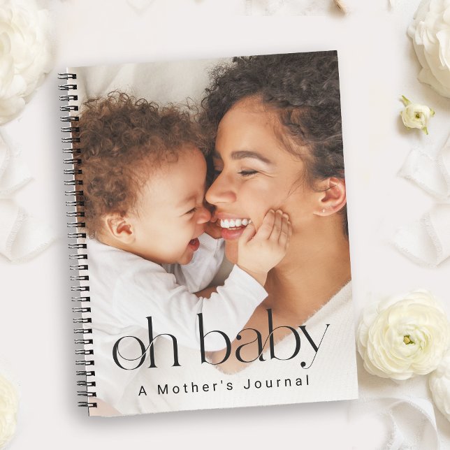 Oh Baby - Un diario de mamá (The perfect gift for a new mother to journal life with baby!)