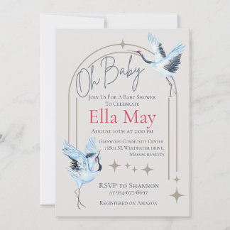 Oh Bebé, Invitación de Baby Shower