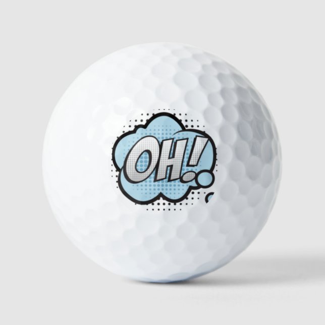 ¡Oh ! Bolas de Golf (Anverso)