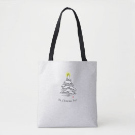 ¡Oh! Bolsa De Tote De Árbol De Navidad