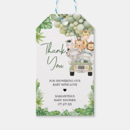 Oh Boy Jungle Safari Etiquetas Baby Shower Favorit