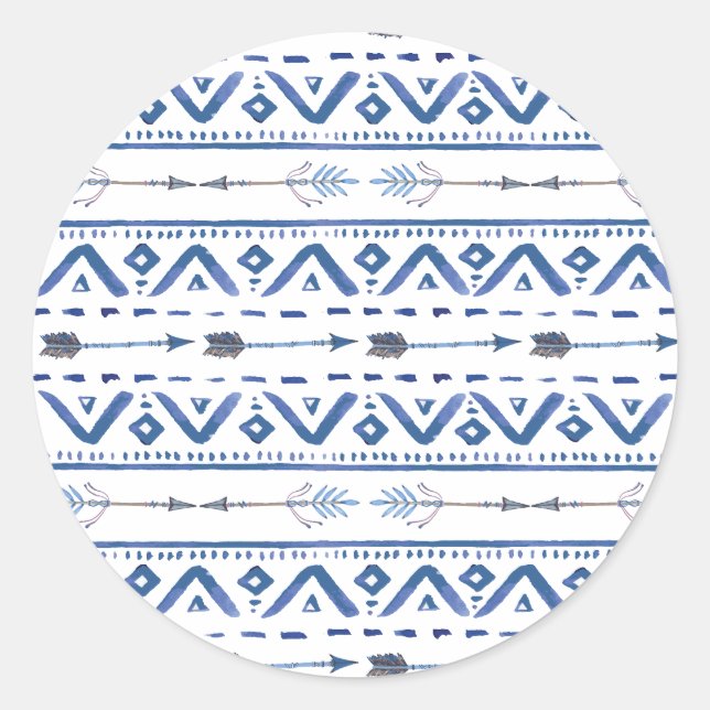 Oh Boy Tribal Pegatina (Anverso)