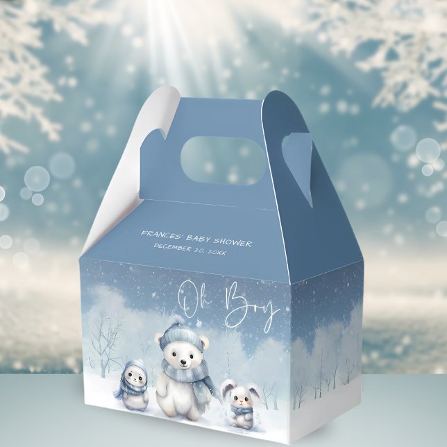 Oh Boy Winter | Cajas favoritas de Baby Shower Woo (Subido por el creador)