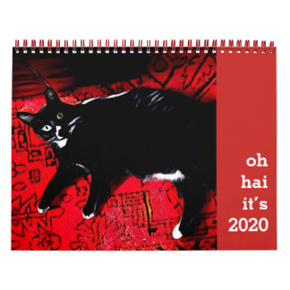 Oh Calendario de gatos Hai