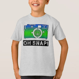 Oh camisa de chico divertida de la broche