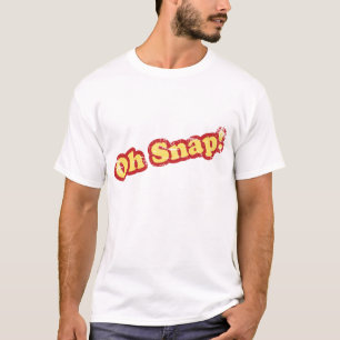 Oh camiseta rápida retra