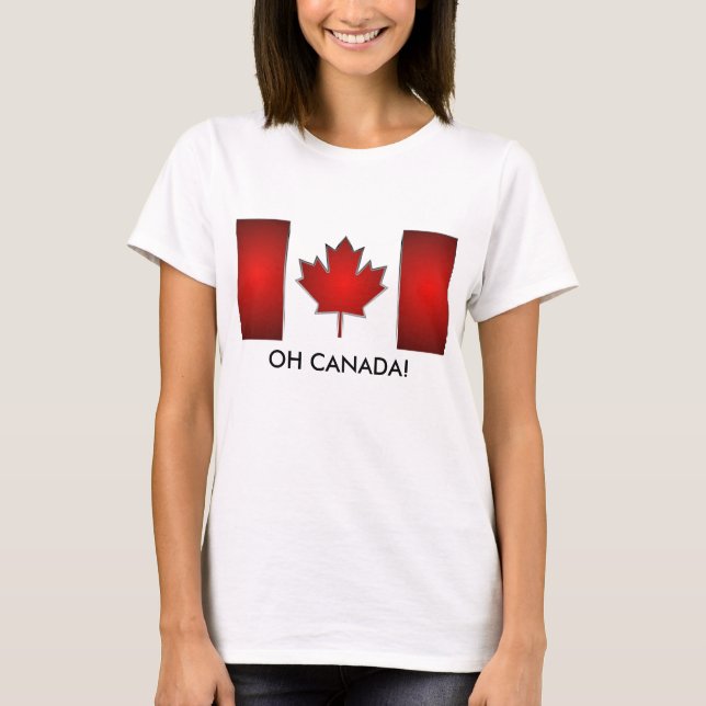 ¡OH CANADÁ! Camiseta (Anverso)