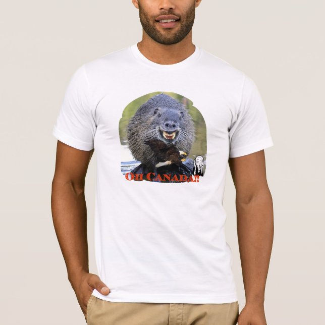 ¡Oh Canadá!! Camiseta (Anverso)
