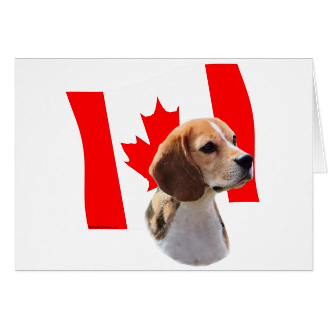 Oh, Canadá...y Beagles. (Anverso (Horizontal))