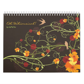 ¡Oh caprichoso! Calendario de encargo 2012 de