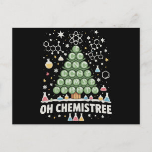 Oh Chemistree Tabla Periódica Química Navidad