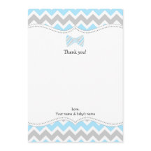 OH CHICO Bow Tie Boy Baby Shower gracias notas