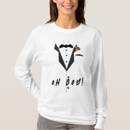 ¡Oh, chico! Camiseta temática de Tuxedo