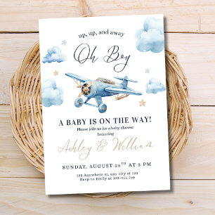 ¡Oh Chico! La Aventura Espera Invitación para Baby