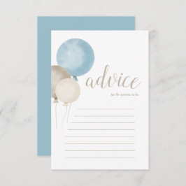 ¡Oh, chico! Tarjeta de consejo de globo acuático