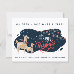 ¡Oh ciervo 2020 qué año! Navidades Vacaciones dive