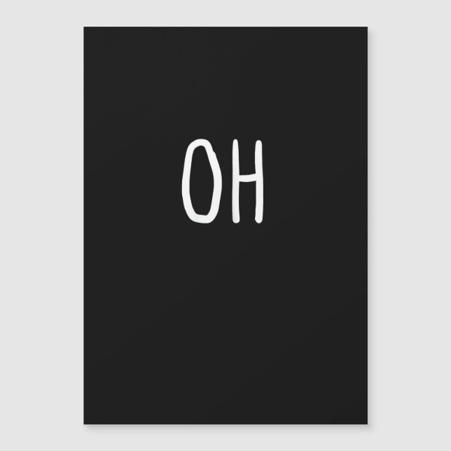 Oh Ciervo Estilo de Halloween de Moda  (Anverso)