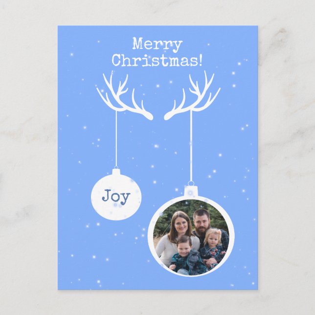 Oh ciervo, son Navidades - Postales de vacaciones (Anverso)