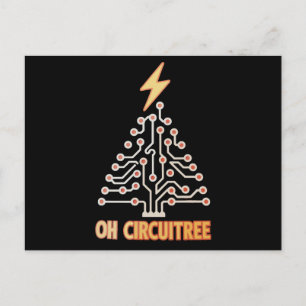 Oh Circuitree Electricista Árbol de Navidad Xmas