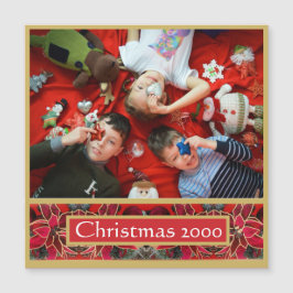 Oh Come Let Us Christmas Magnet