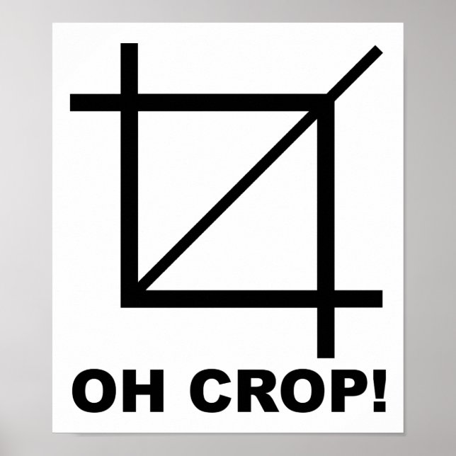 Oh Cosecha Póster Divertido (Frente)