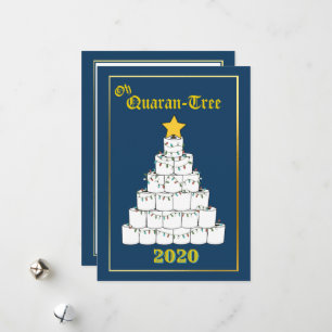 Oh Cuarentena Papel inodoro Árbol de Navidad Graci